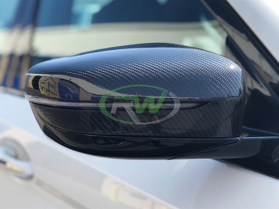 RW Carbon BMW G30 G20 G14 G15 G16 G22 G23 CF Mirror Caps - Image 13