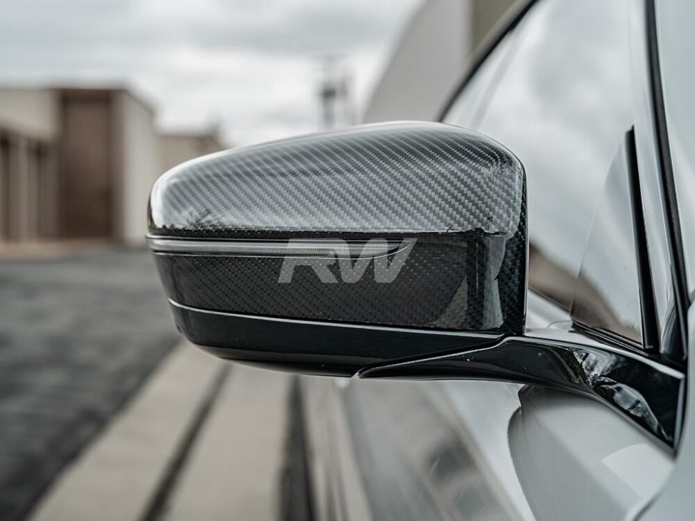 RW Carbon BMW G30 G20 G14 G15 G16 G22 G23 CF Mirror Caps - Image 5