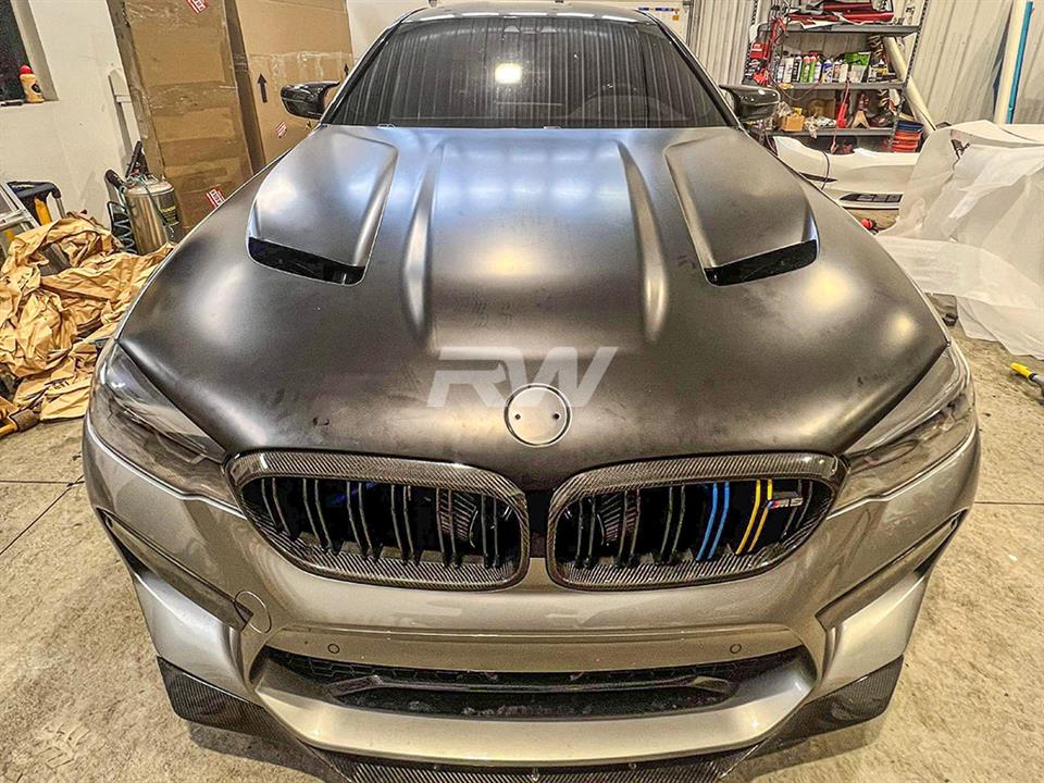 RW Carbon BMW G30_F90 M5 CS Style Aluminum Hood - Image 10