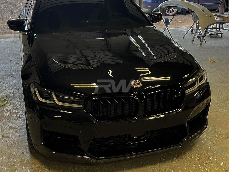 RW Carbon BMW G30_F90 M5 CS Style Aluminum Hood - Image 6