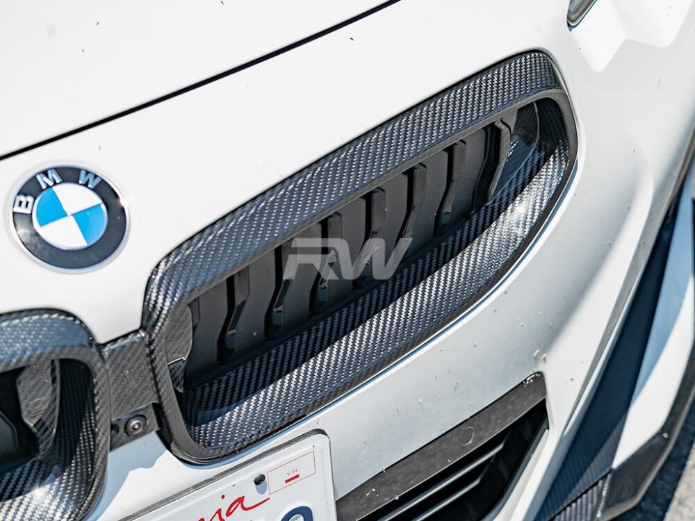 RW Carbon BMW G42 2-Series Carbon Fiber Grille Surrounds - Image 2