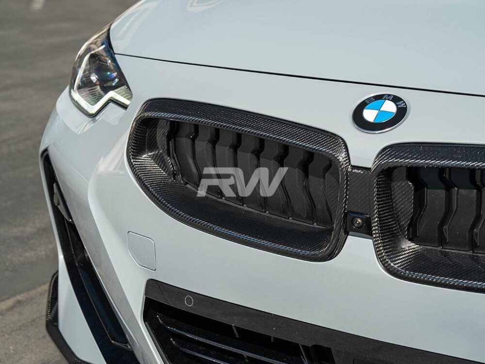 RW Carbon BMW G42 2-Series Carbon Fiber Grille Surrounds