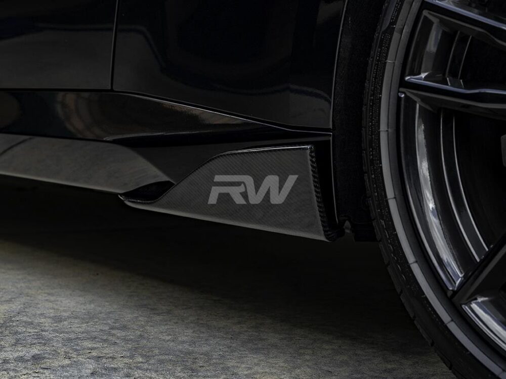 RW Carbon BMW G42 2-Series Carbon Fiber Side Skirt Winglets (4)