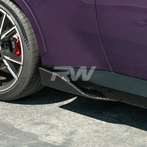 RW Carbon BMW G42 2-Series Carbon Fiber Side Skirt Winglets