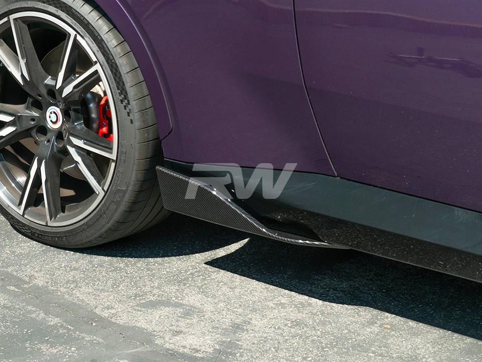 RW Carbon BMW G42 2-Series Carbon Fiber Side Skirt Winglets (8)