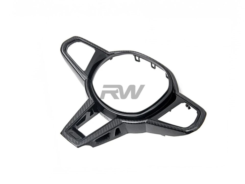 RW Carbon BMW G42 2-Series LCI Carbon Fiber Steering Wheel Trim - Image 3