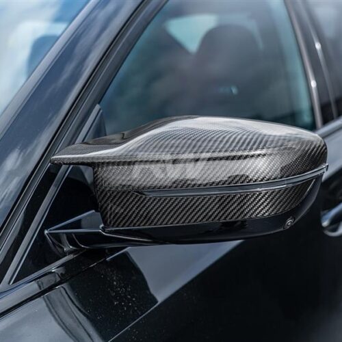 Alternative view of RW Carbon BMW G42 M240i 2-Series Carbon Fiber Mirror Caps