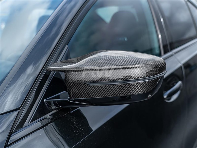 RW Carbon BMW G42 M240i 2-Series Carbon Fiber Mirror Caps - Image 2