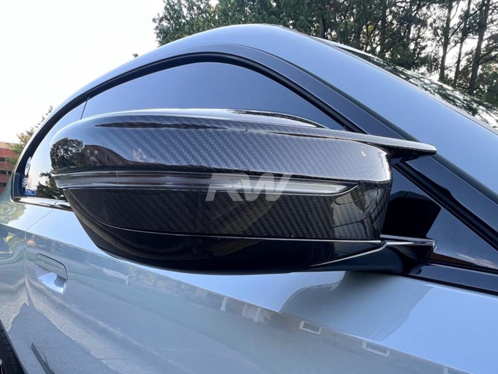 RW Carbon BMW G42 M240i 2-Series Carbon Fiber Mirror Caps - Image 4