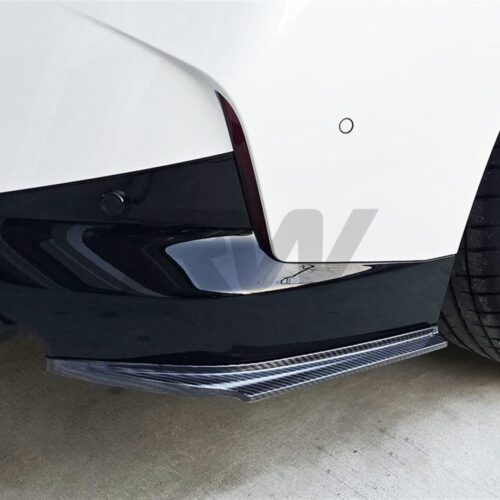 RW Carbon BMW G42 M240i Carbon Fiber Rear Bumper Splitters