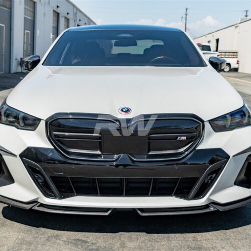 Alternative view of RW Carbon BMW G60 CF Performance Style Front Lip