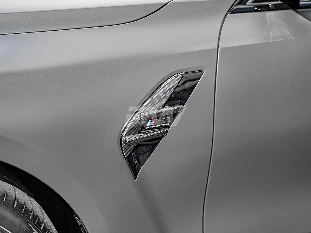 RW Carbon BMW G80 M3 Carbon Fiber Fender Trims_2