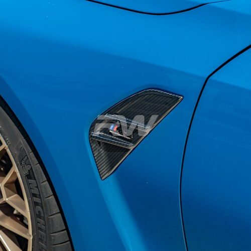 Alternative view of RW Carbon BMW G80 M3 V2 Carbon Fiber Side Vents