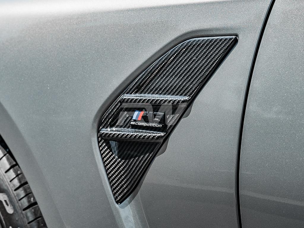 RW Carbon BMW G80 M3 V2 Carbon Fiber Side Vents