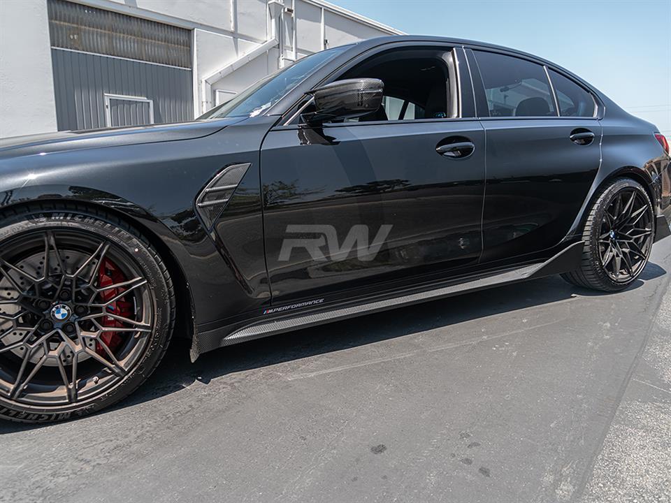 RW Carbon BMW G80 M3 V2 Carbon Fiber Side Vents_16