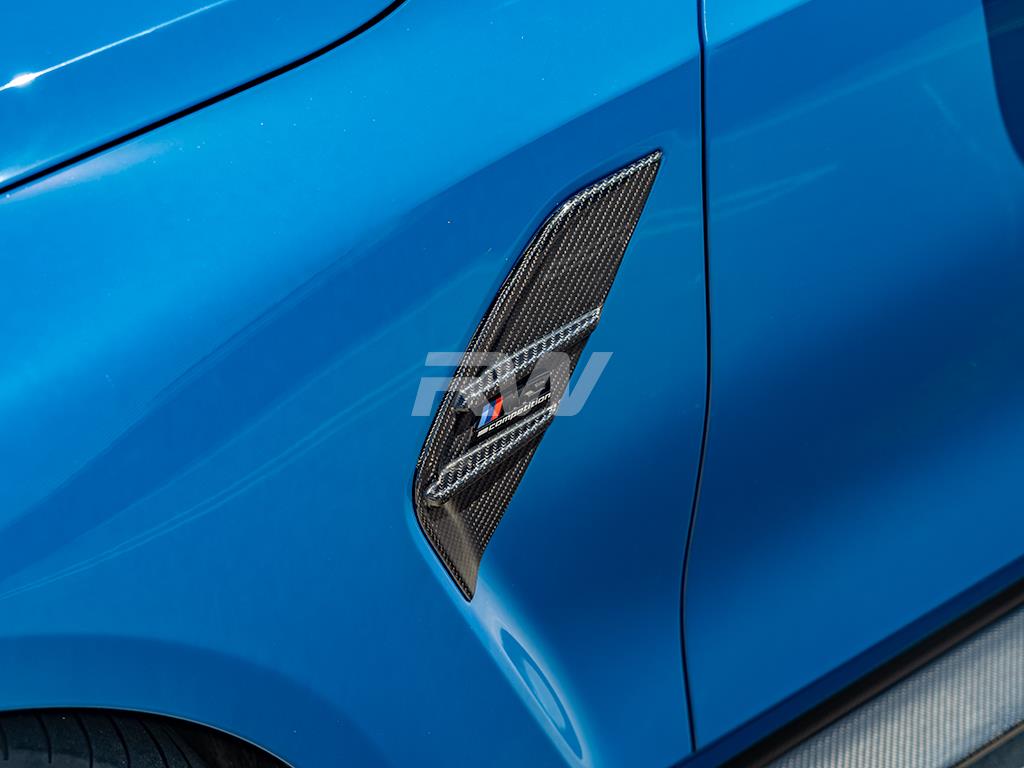 RW Carbon BMW G80 M3 V2 Carbon Fiber Side Vents_4