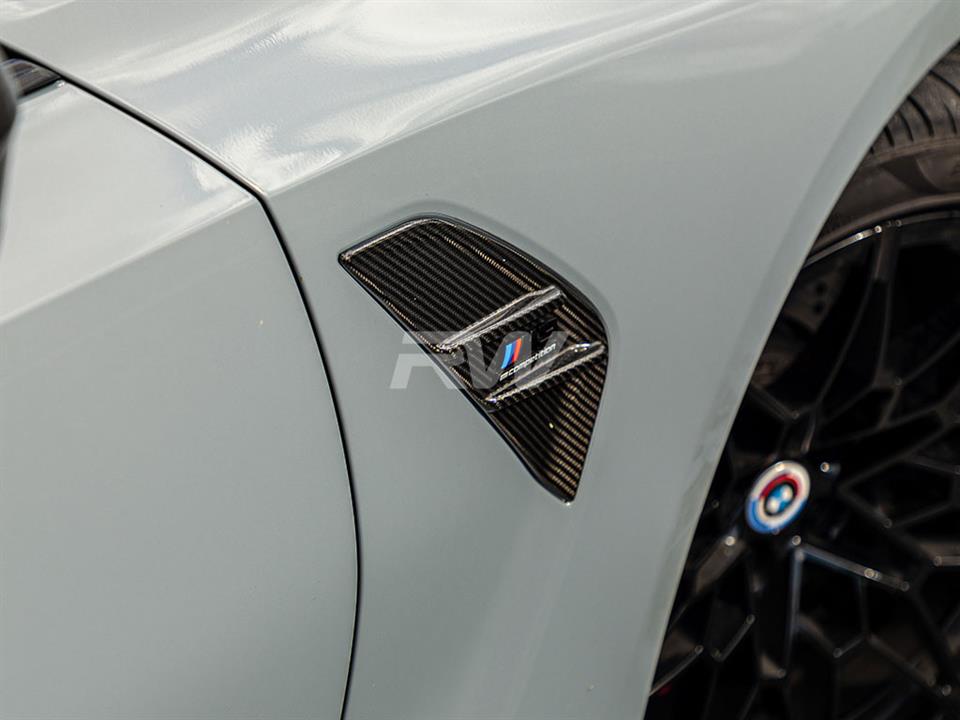 RW Carbon BMW G80 M3 V2 Carbon Fiber Side Vents_8