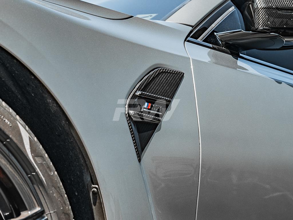 RW Carbon BMW G80 M3 V2 Carbon Fiber Side Vents_9