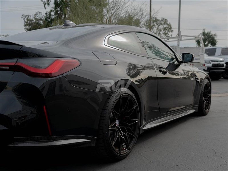 RW Carbon BMW G82G83 M4 OEM Style Carbon Side Skirts (1)