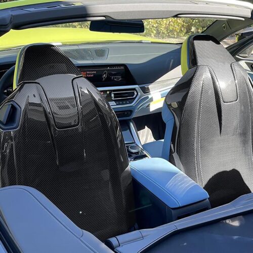 Alternative view of RW Carbon BMW G82/G83 M4 Carbon Fiber Seat Backs