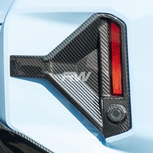 RW Carbon BMW G87 M2 Carbon Fiber DTM Rear Reflector Trim
