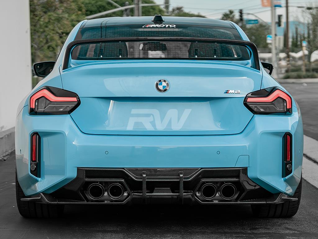 RW Carbon BMW G87 M2 DTM Carbon Fiber Rear Diffuser (3)
