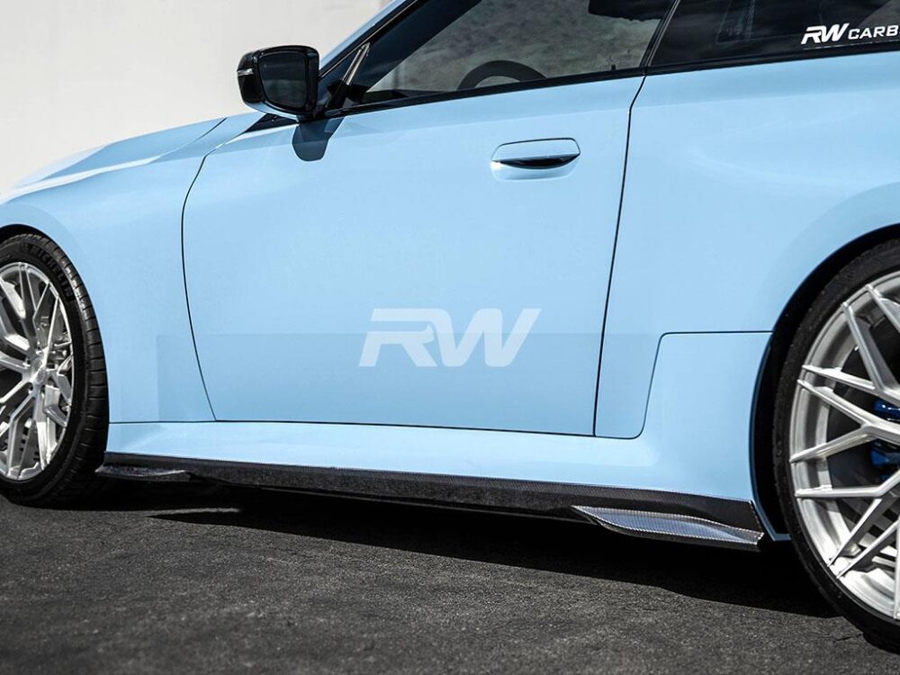 RW Carbon BMW G87 M2 GTX Carbon Fiber Side Skirt Extensions (11)