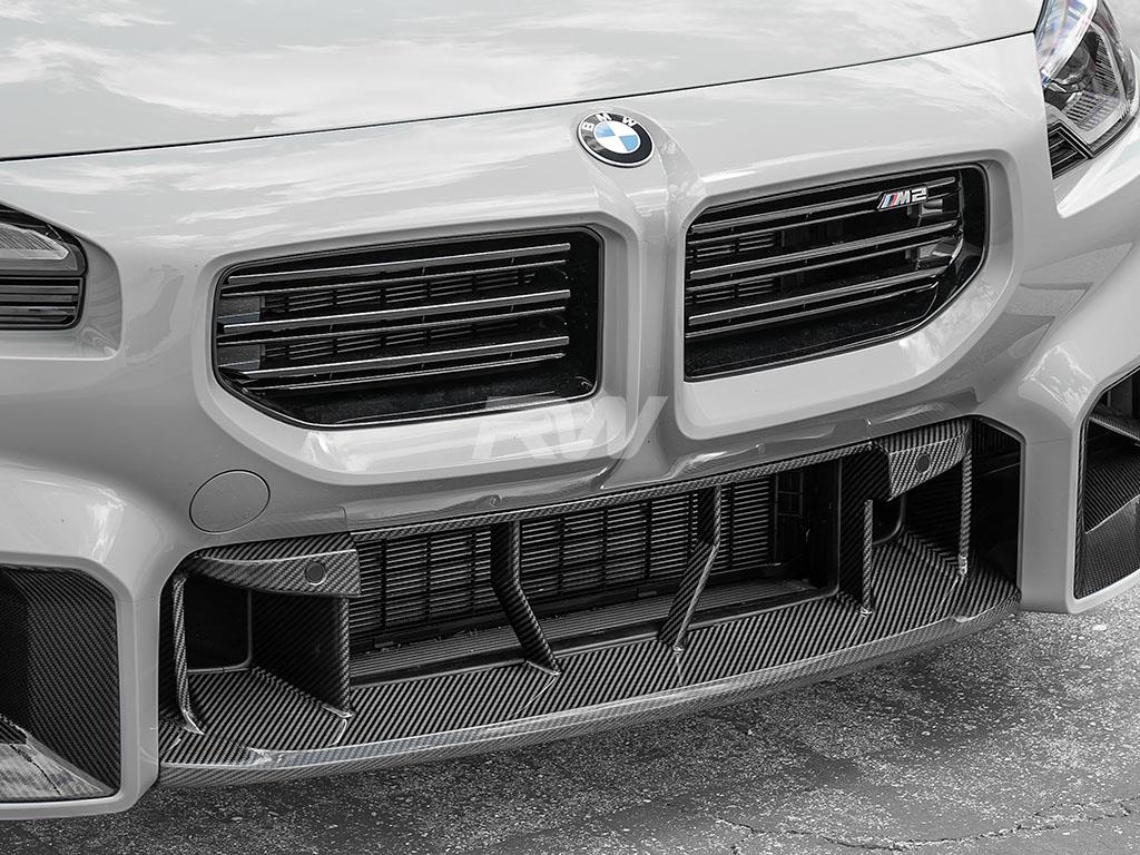 RW Carbon BMW G87 M2 OE Style CF Center Front Bumper Trim