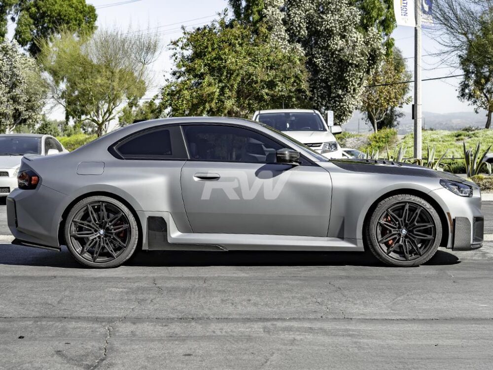 RW Carbon BMW G87 M2 Performance Style CF Side Winglets (1)