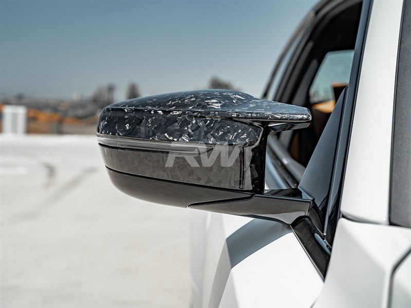 RW Carbon BMW G8X Forged Carbon Mirror Cap Replacements_3