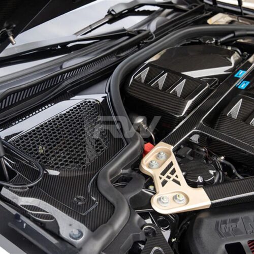 RW Carbon BMW G8X M2 M3 M4 CF Engine Cowl Panel Trim Set