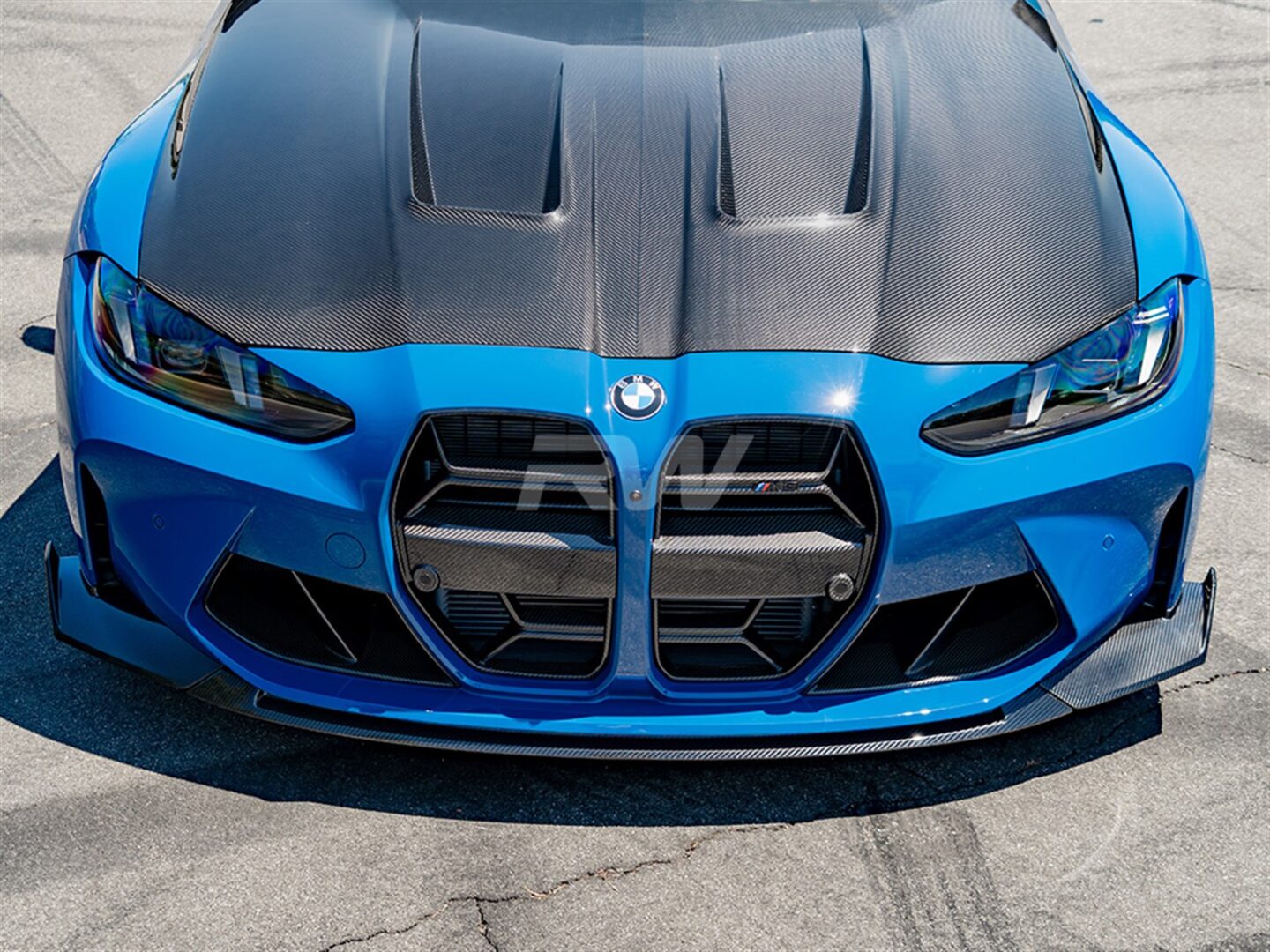 RW Carbon BMW G8X M3-M4 CS Style Carbon Fiber Front Lip_2