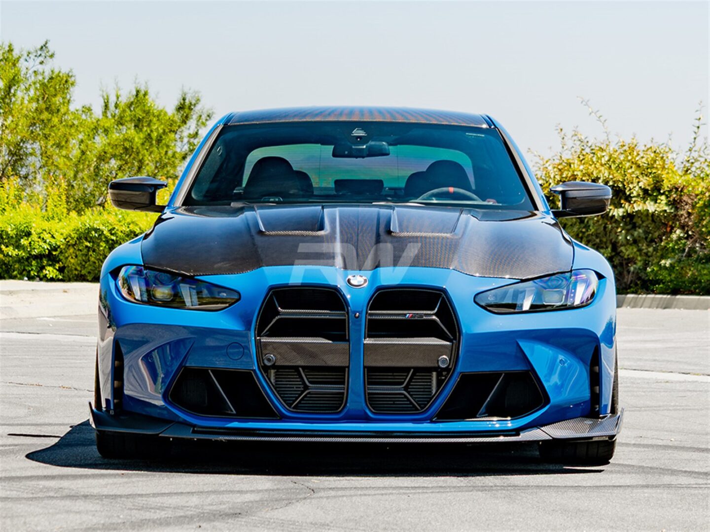RW Carbon BMW G8X M3-M4 CS Style Carbon Fiber Front Lip_4