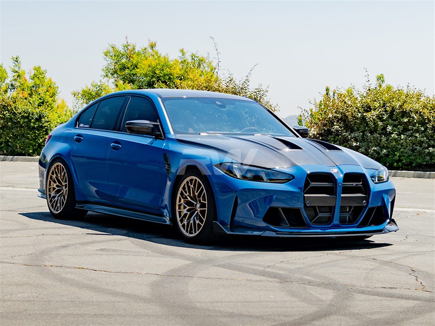RW Carbon BMW G8X M3-M4 CS Style Carbon Fiber Front Lip_5