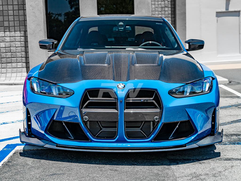 RW Carbon BMW G8X M3-M4 CS Style Carbon Fiber Front Lip_9