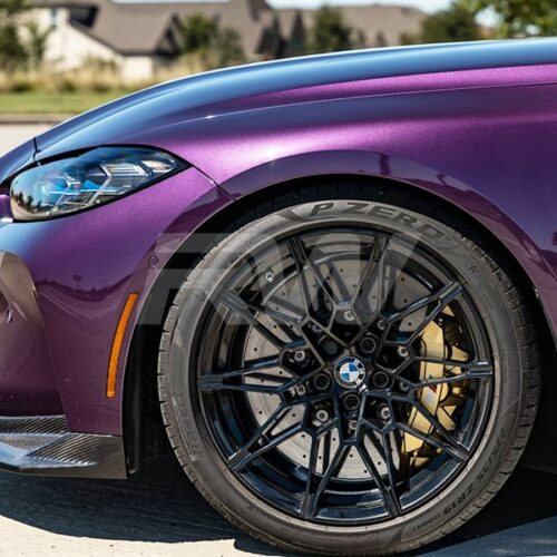 Alternative view of RW Carbon BMW G8X M3 M4 GTX Carbon Fiber Front Lip