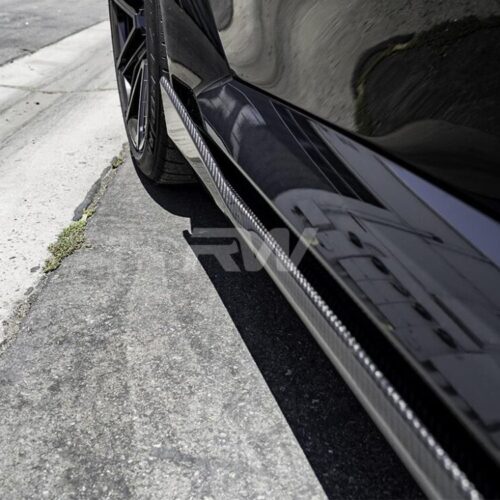 Alternative view of RW Carbon BMW G90/G99 M5 Performance Style CF Side Skirts