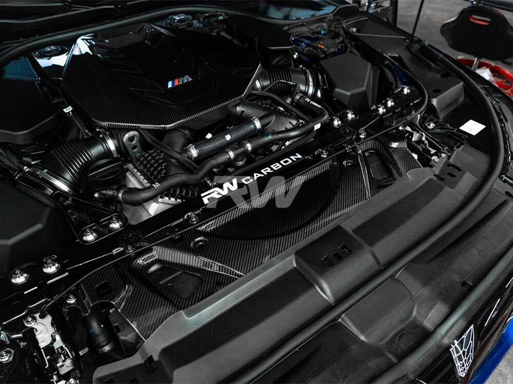 RW Carbon BMW G90_G99 M5 Carbon Fiber Cooling Shroud - Image 2