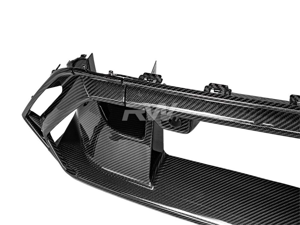 RW Carbon BMW G90_G99 M5 Carbon Fiber Front Bumper Trim - Image 4