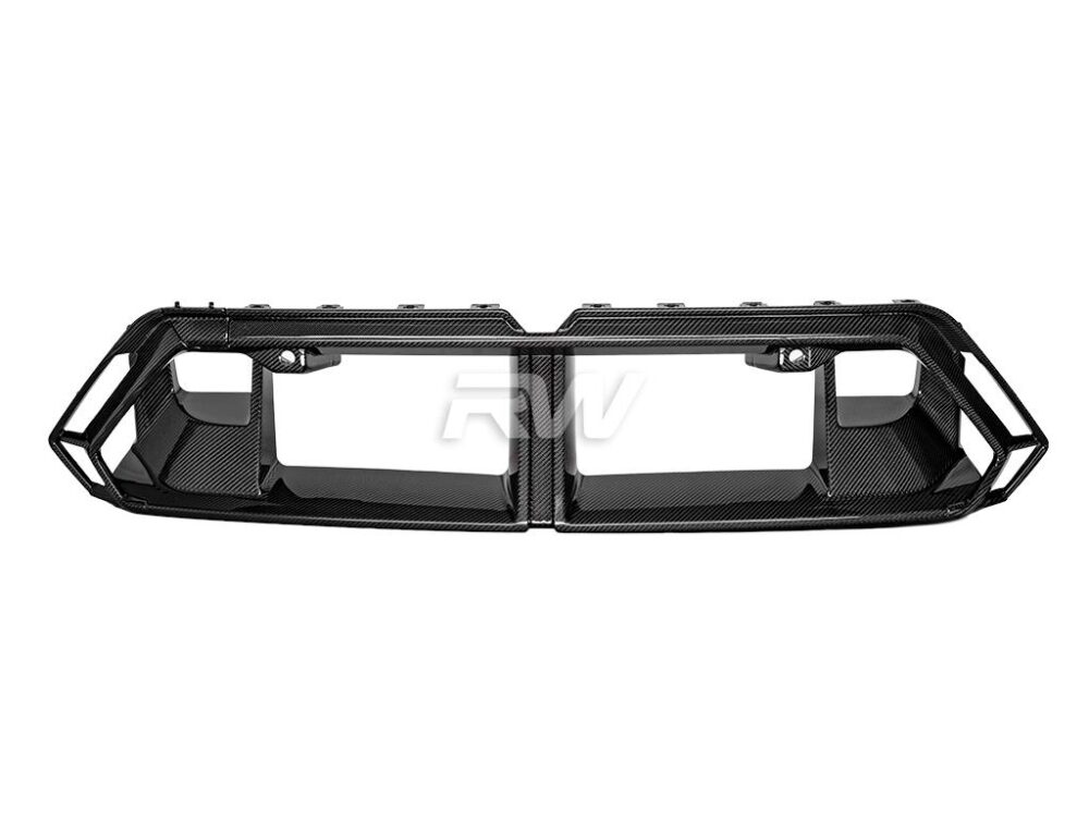 RW Carbon BMW G90_G99 M5 Carbon Fiber Front Bumper Trim - Image 5
