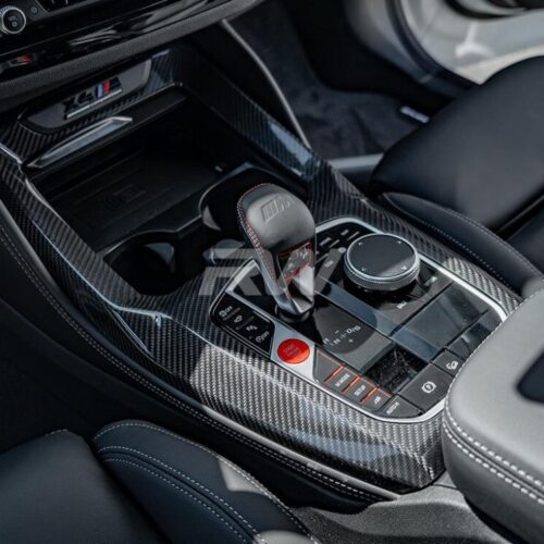 RW Carbon BMW LCI X3M X4M X3 X4 CF Center Console Trim