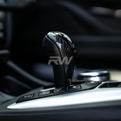 RW Carbon BMW M Carbon Fiber Gear Selector Cover