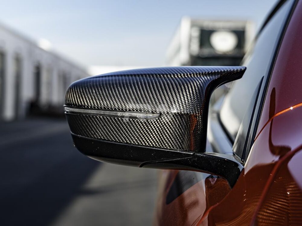 RW Carbon BMW M5 M8 M850i Carbon Fiber Mirror Caps - Image 13