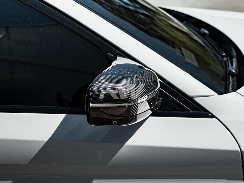 RW Carbon BMW M5 M8 M850i Carbon Fiber Mirror Caps - Image 14
