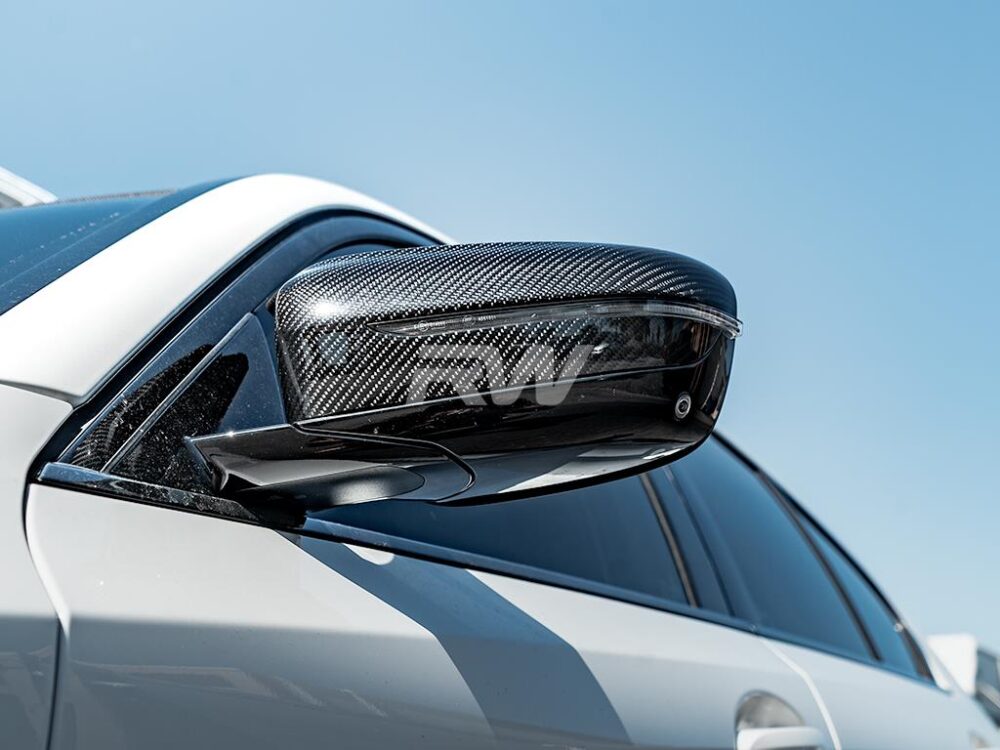 RW Carbon BMW M5 M8 M850i Carbon Fiber Mirror Caps - Image 16