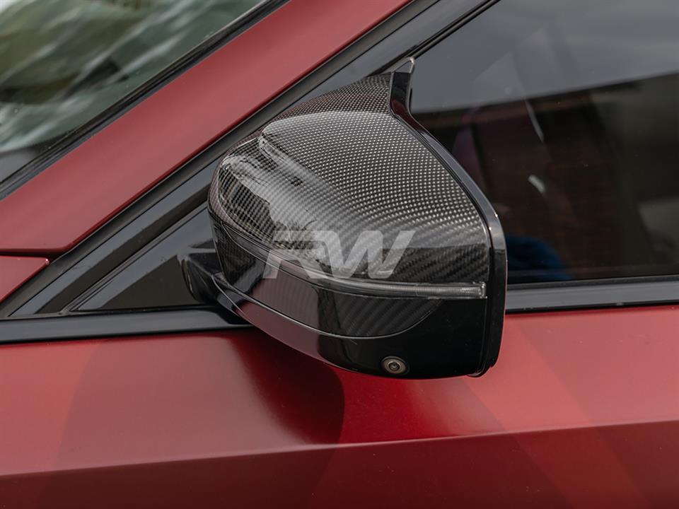 RW Carbon BMW M5 M8 M850i Carbon Fiber Mirror Caps - Image 22