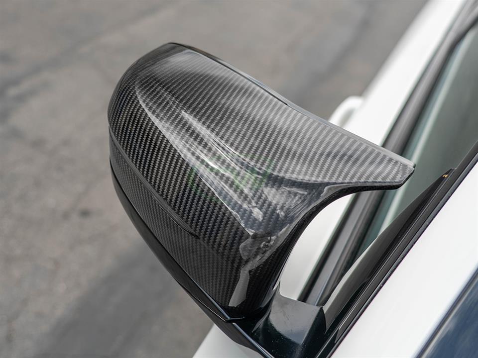 RW Carbon BMW M5 M8 M850i Carbon Fiber Mirror Caps - Image 24
