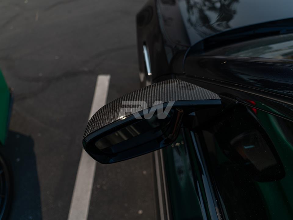 RW Carbon BMW M5 M8 M850i Carbon Fiber Mirror Caps - Image 6