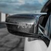 RW Carbon BMW M5 M8 M850i Carbon Fiber Mirror Caps - Image 7