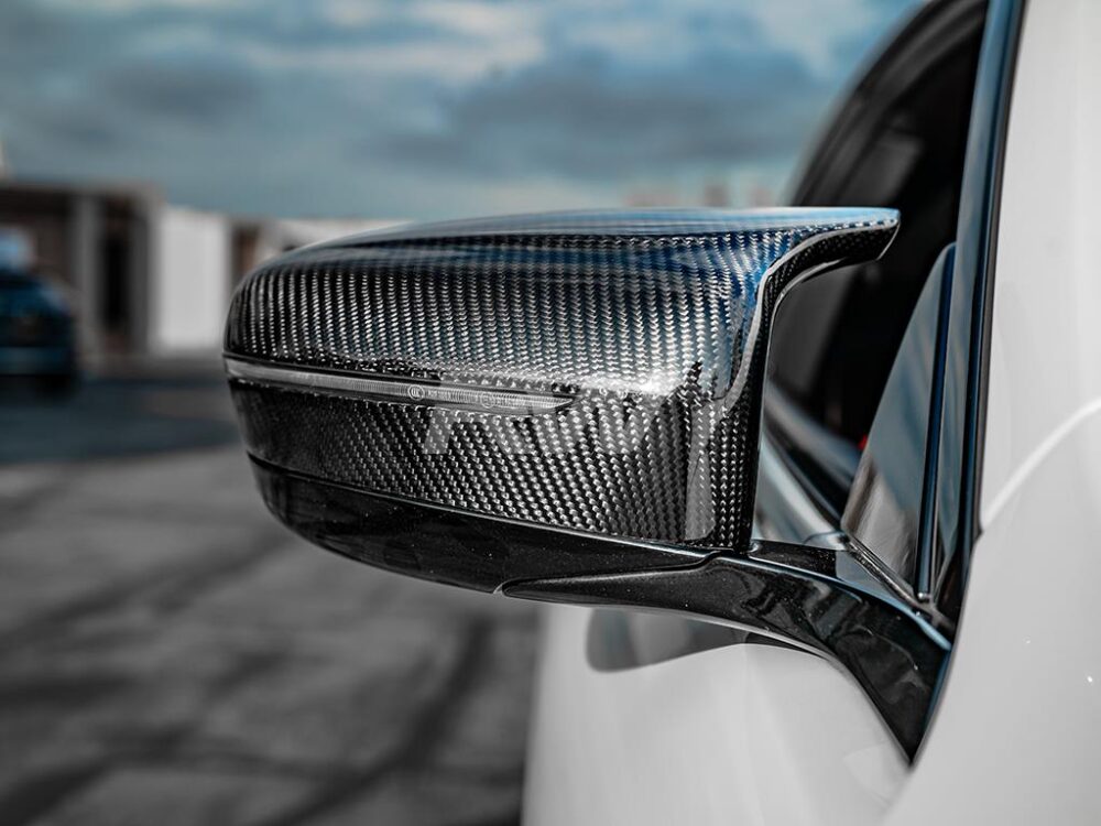RW Carbon BMW M5 M8 M850i Carbon Fiber Mirror Caps - Image 7